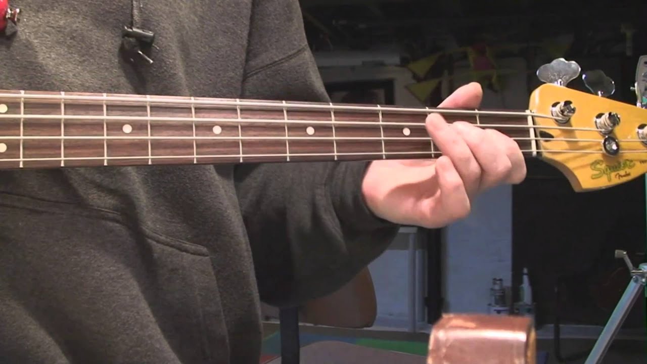 Fender Squire P Bass Guitar Gets Fret Work