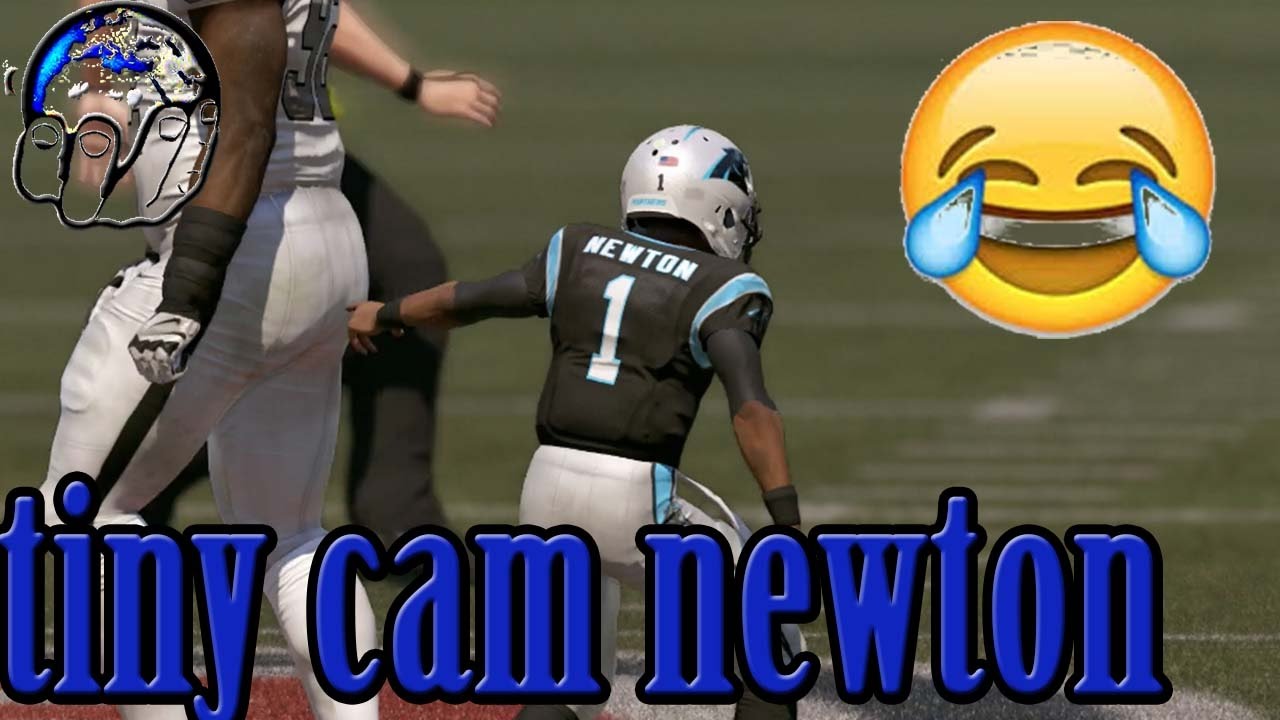 TiNy CAM NEWTON Vs GmiasWorld (The Tiniest Players EVER! ) | FUNNY Madden 17 Ultimate Team Gameplay!