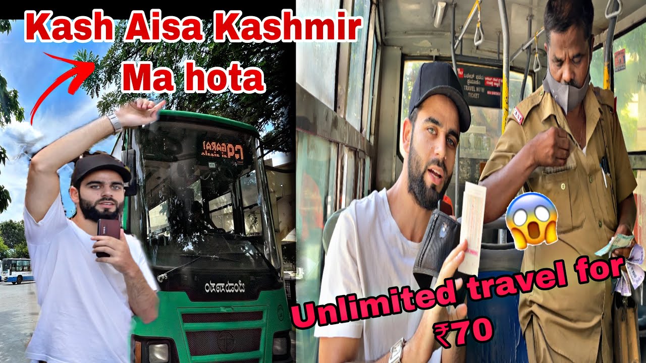 ₹70 bus service in Bangalore || Why not in Kashmir || The Umar