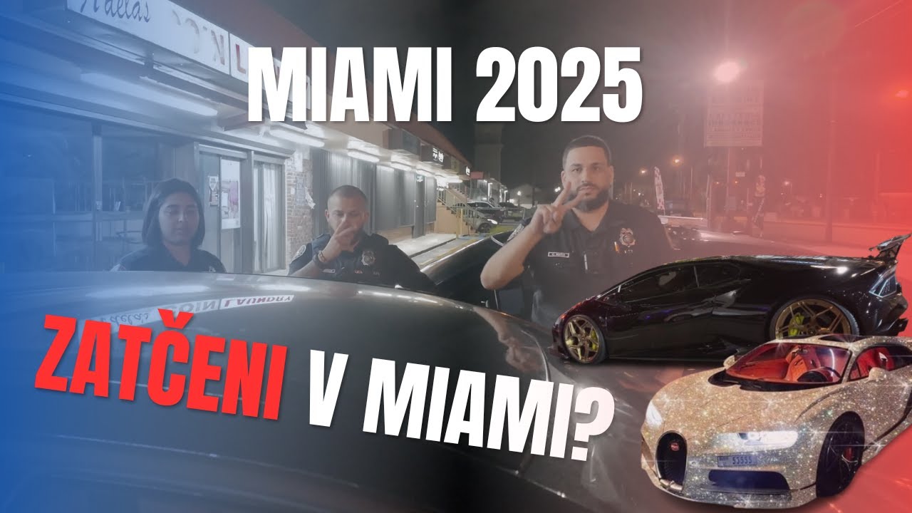 Zastavila nás policie v Miami?! 🚓🇺🇸