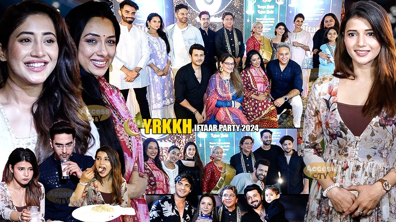 Yeh Rishta Kya Kehlata Hai's Iftaar Party | Shivangi Joshi,Samridhi Shukla,Rohit,Rupali,Shaheer,Hiba