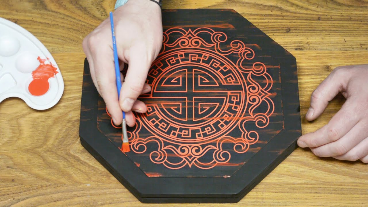 How I make the Large Miraculous Box of Master Fu (some moments of making)