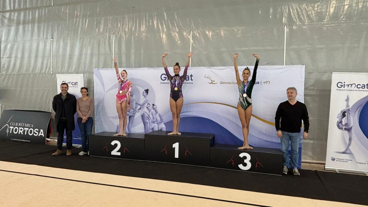 Sis gimnastes del Club Rítmica Tortosa es classifiquen per al Campionat d’Espanya Base