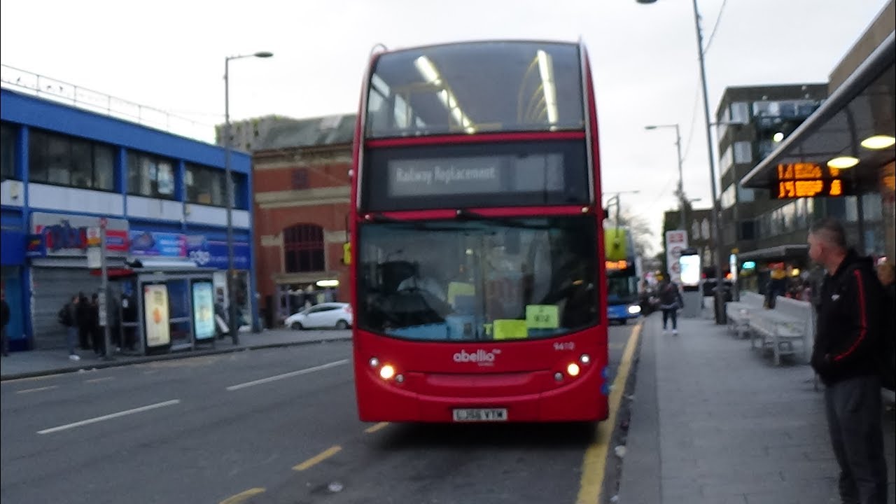 Full Route Visual | London Overground Route UL7: Barking - Walthamstow Central | 9410 (LJ56VTM)