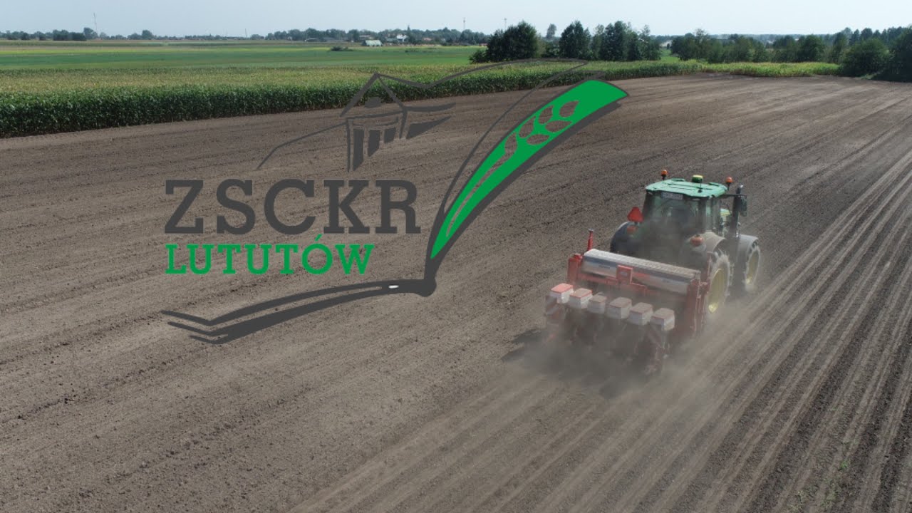 Punktowy siew rzepaku z systemem wysiewu na klinach  John Deere 6195M ZSCKR Lututów