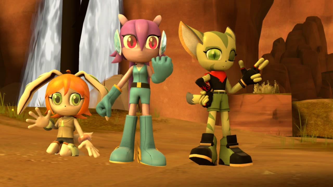 SFM Freedom Planet Lilac, Carol, Milla