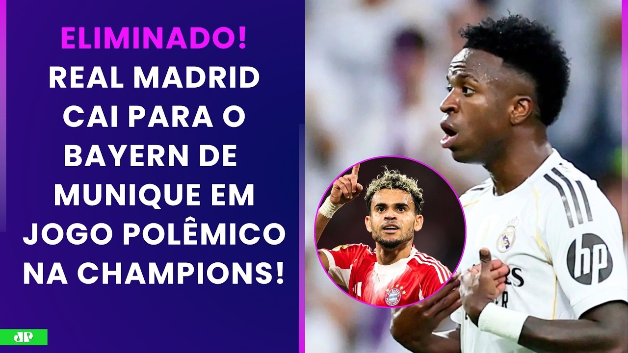 REAL MADRID &Eacute; ELIMINADO DA CHAMPIONS EM JOGO POL&Ecirc;MICO CONTRA O BAYERN! | P&Oacute;S-JOGO
