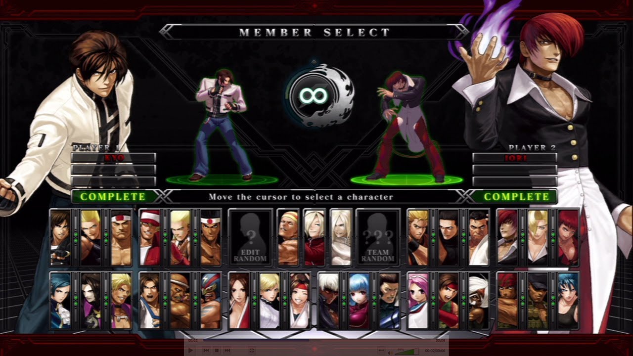 The King of Fighters XIII Все персонажи (включая DLC) [PS3]