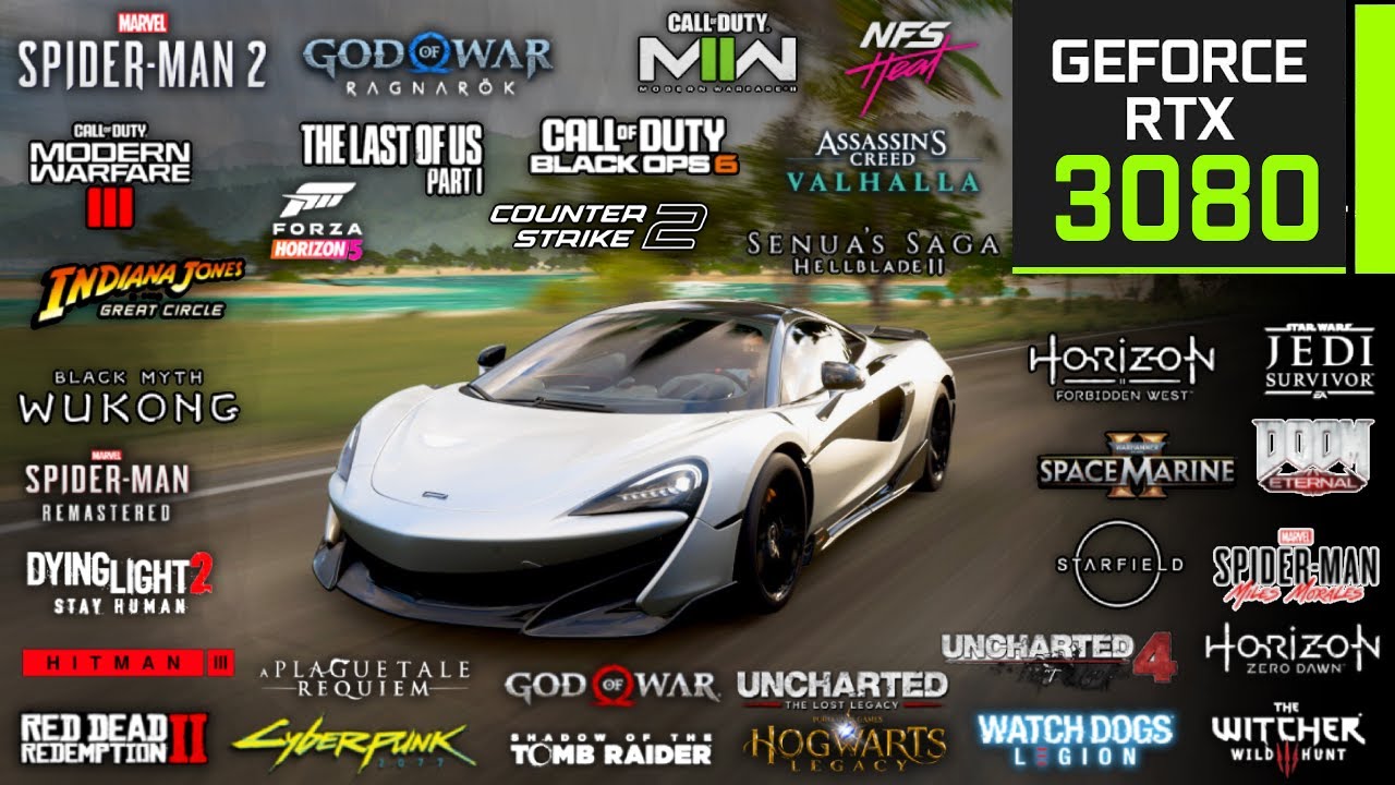 RTX 3080 in 2025 (Test in 33 Games) 1440p