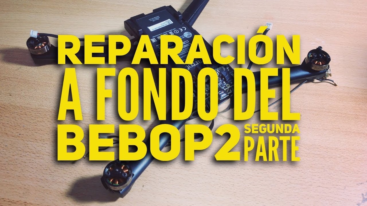 Reparación a fondo del Bebop 2 - 2ª Parte: Cambiar ventilador, sensor óptico y placa