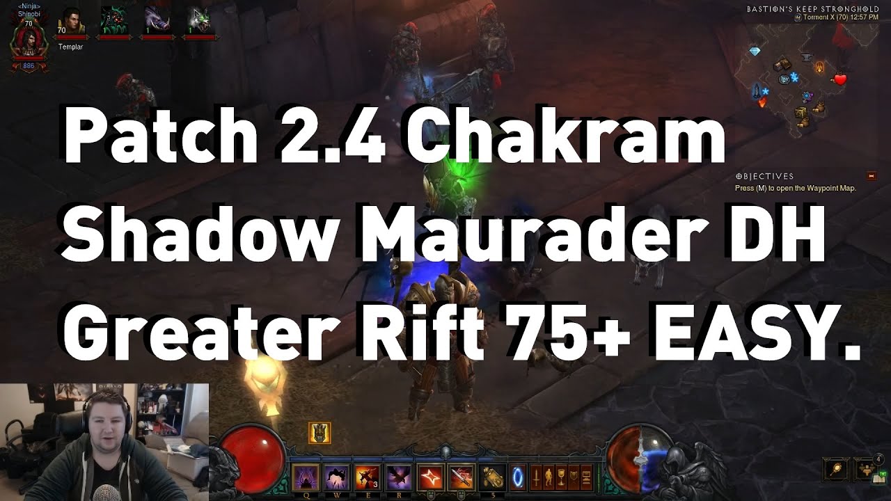 Patch 2.4.1 Chakram Shadow Marauder Demon Hunter - [Build is good on new PTR]