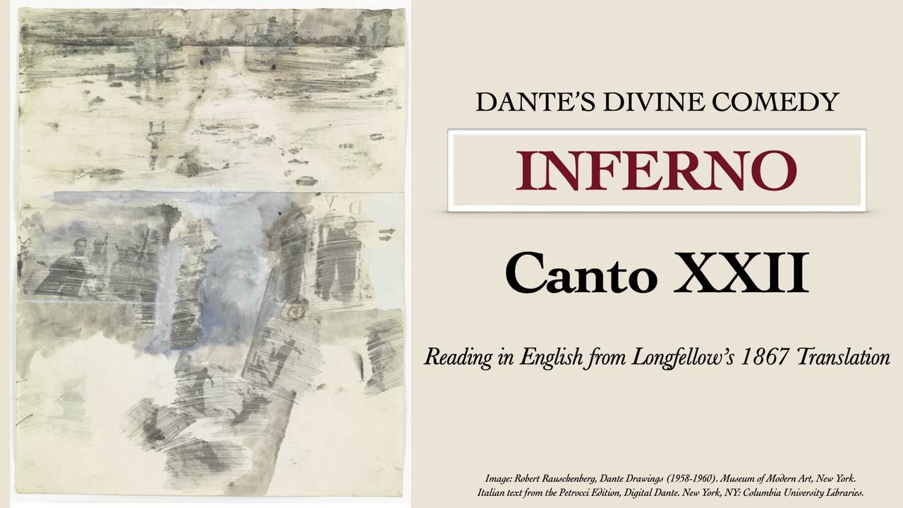Dante's Divine Comedy - Inferno Canto 22 Read Aloud  (HD Audio)