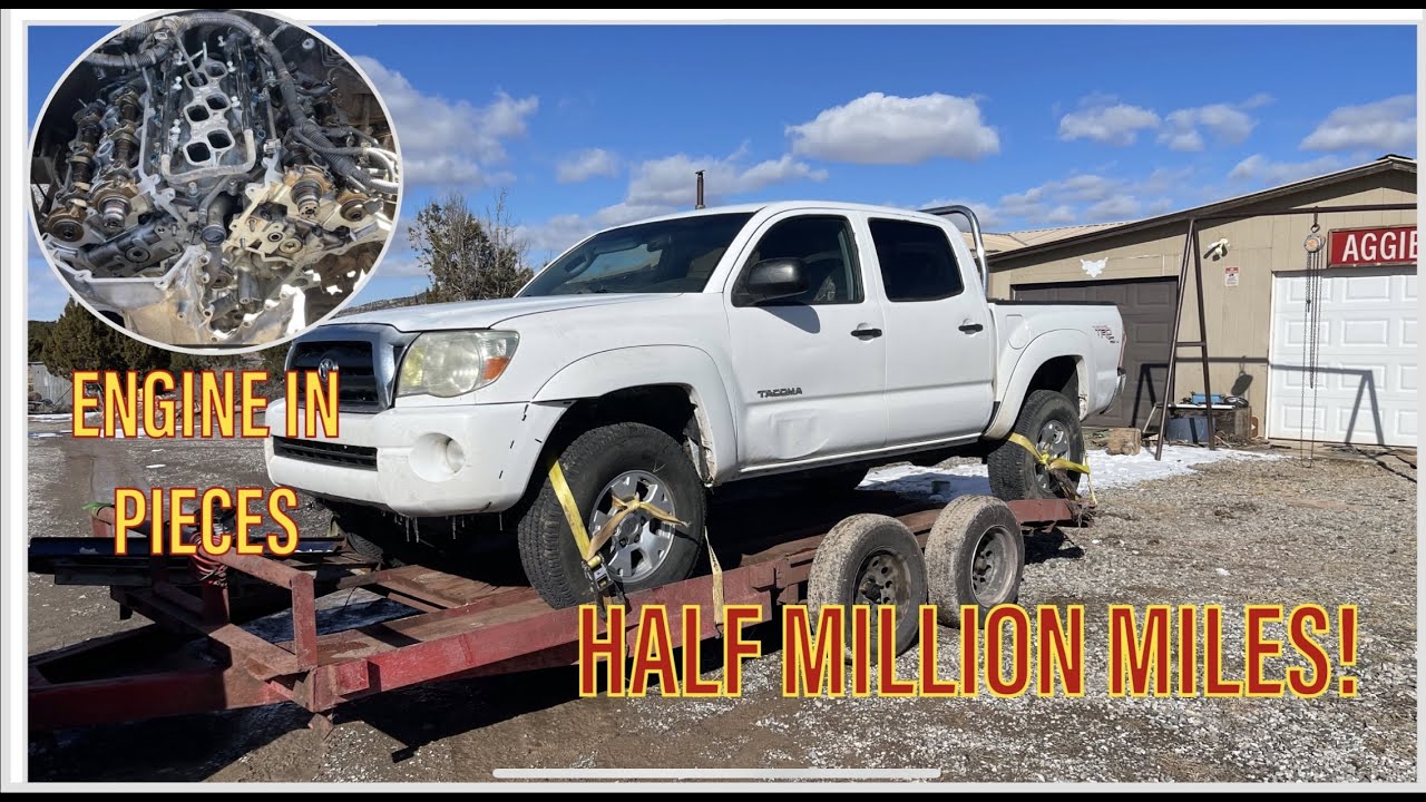 Buying A 585,000 Mile Toyota Tacoma In PIECES!