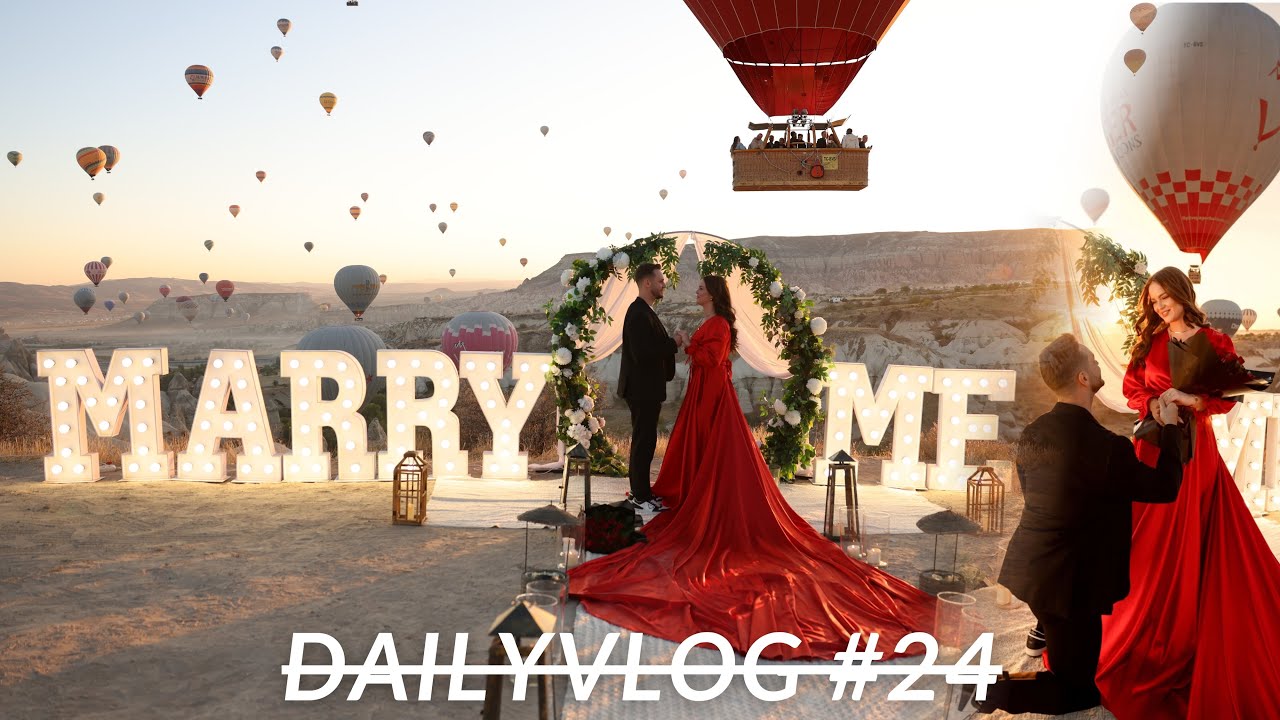 Romantischer Antrag in Kappadokien  🇹🇷 | SAGT IMAN JA?! 💍