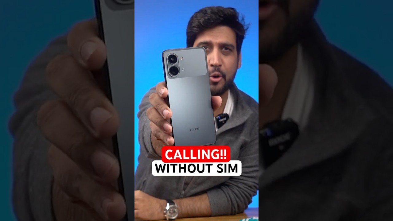 Call & Message Without SIM? 😮 | TECNO Spark Go 3 
