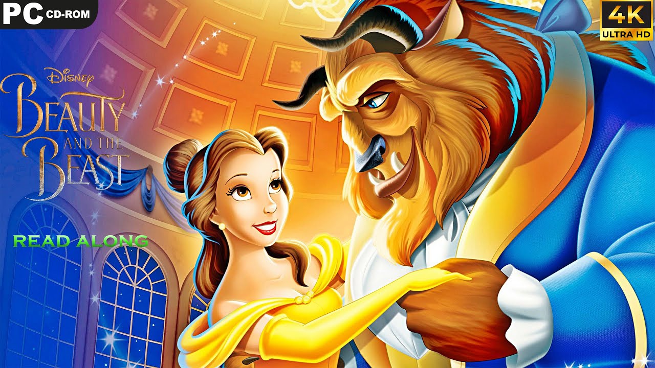 Disney's Beauty and Beast : Read Along  [PC]  -  Full Walkthrough - 4k UHD 60Fps