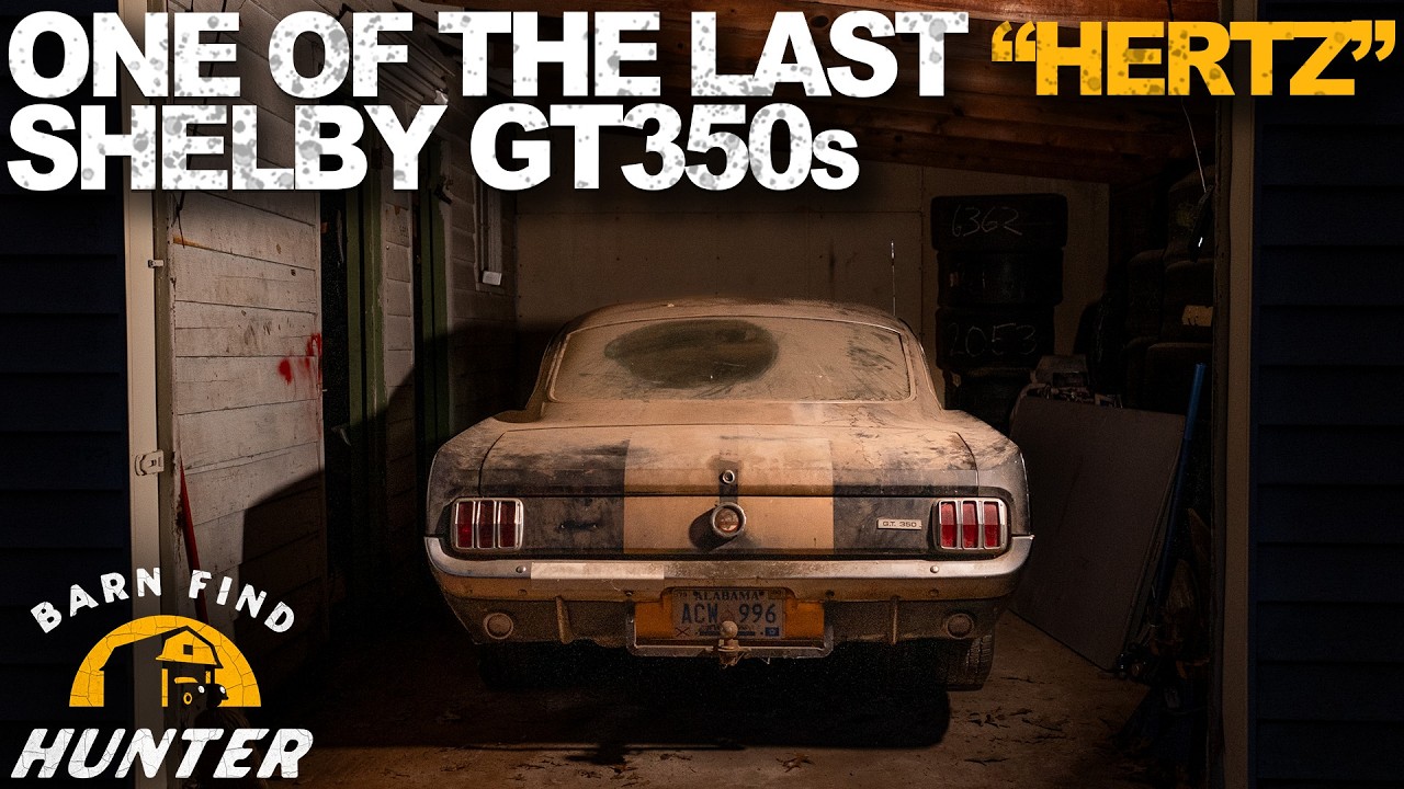 RARE Shelby GT350 Hertz Car + Holman-Moody Ford Falcon & 13,000 Miles in 45 DAYS | Barn Find Hunter