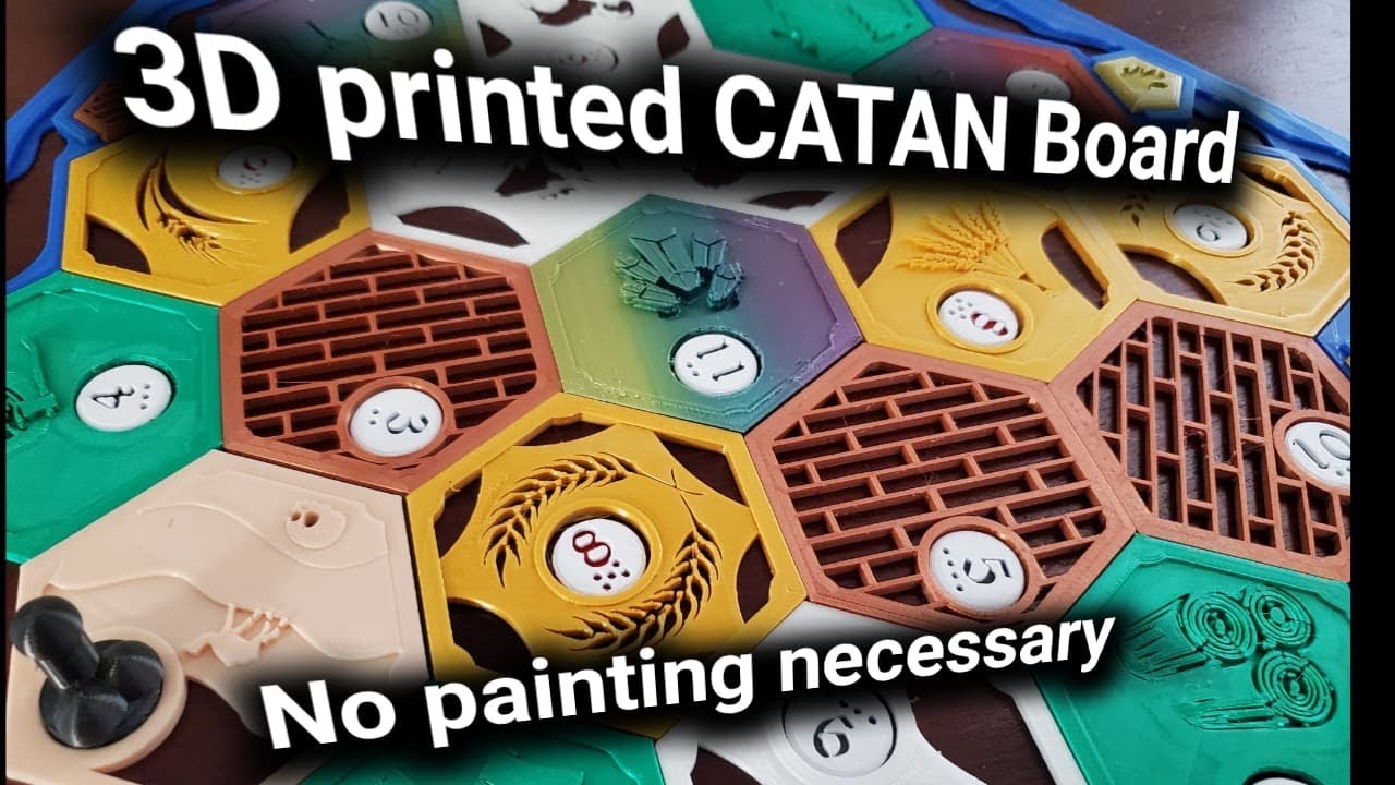 Catan 3D Printed