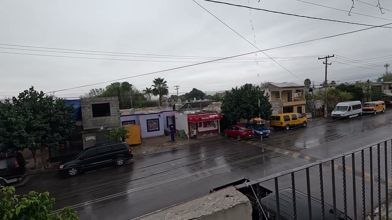 SE VINO LA LLUVIA Y CON CLIMA FRIO EN TORREON PUEDE CAER UNA HELADA