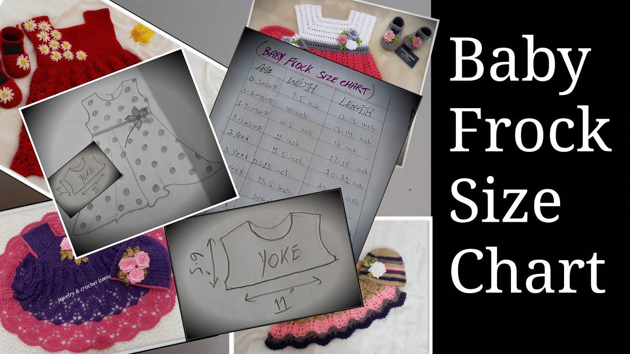 Baby Frock Size Chart