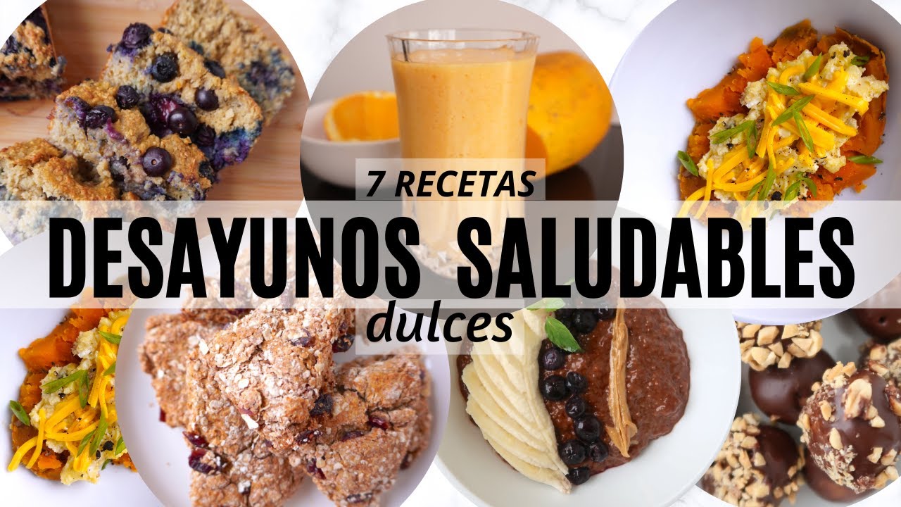 DESAYUNOS SALUDABLES DULCES PARA LLEVAR
