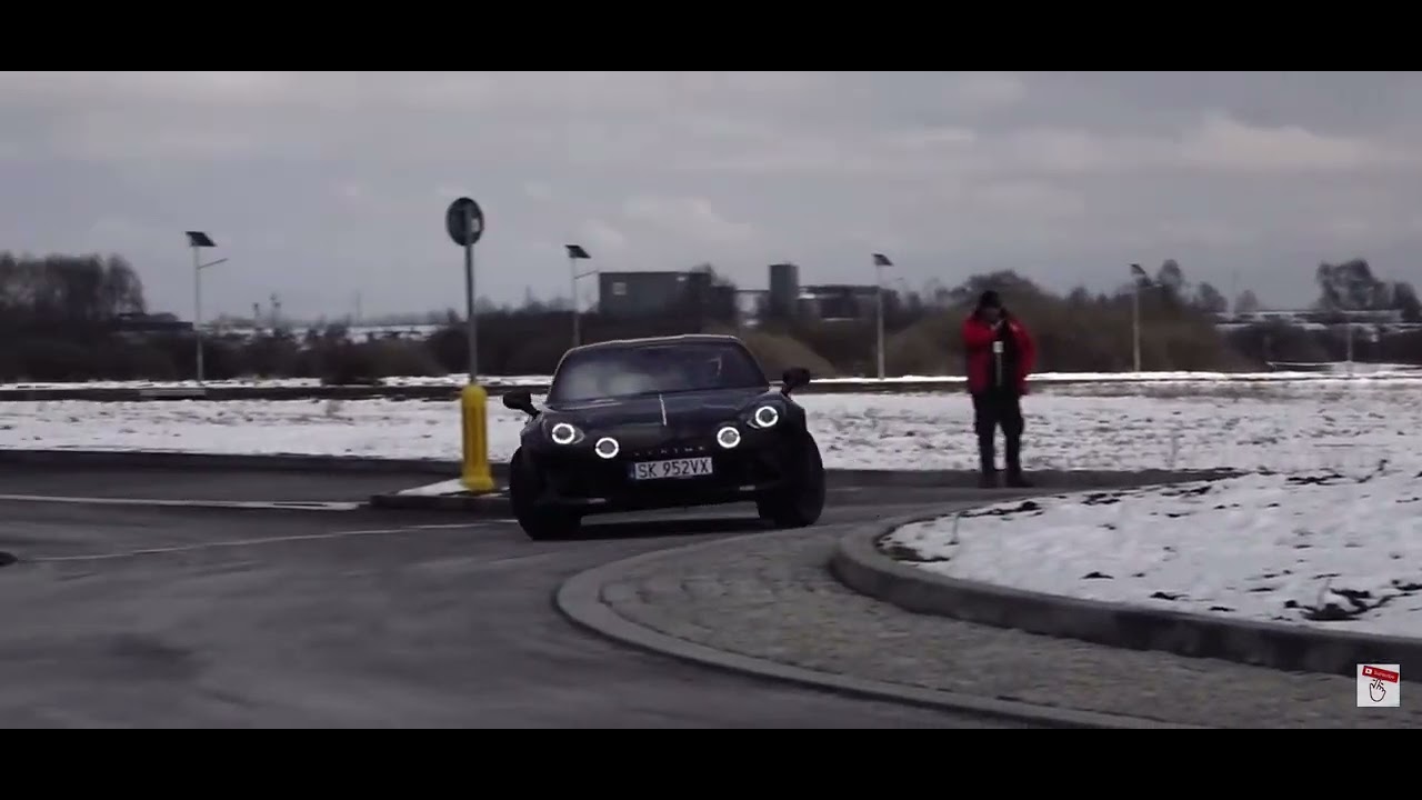 Alpine A110 rally drift ;)