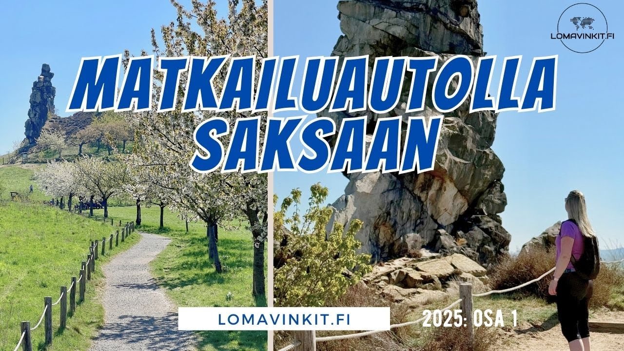 Matkailuautolla Helsingistä Saksaan 🇩🇪 | Blankenburg täynnä, Thale hurmaa - kevätreissu 2025 osa 1