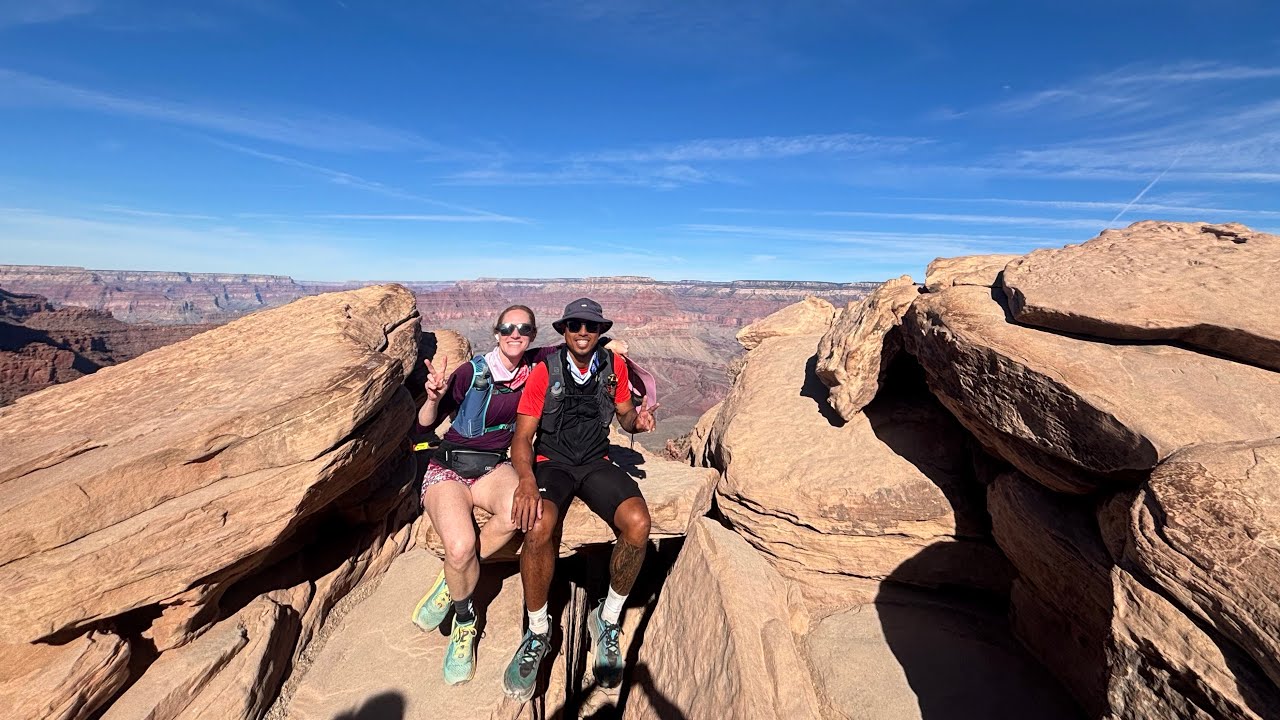 Trail running Grand Canyon | South Kaibab to Bright Angel | 11/11/25