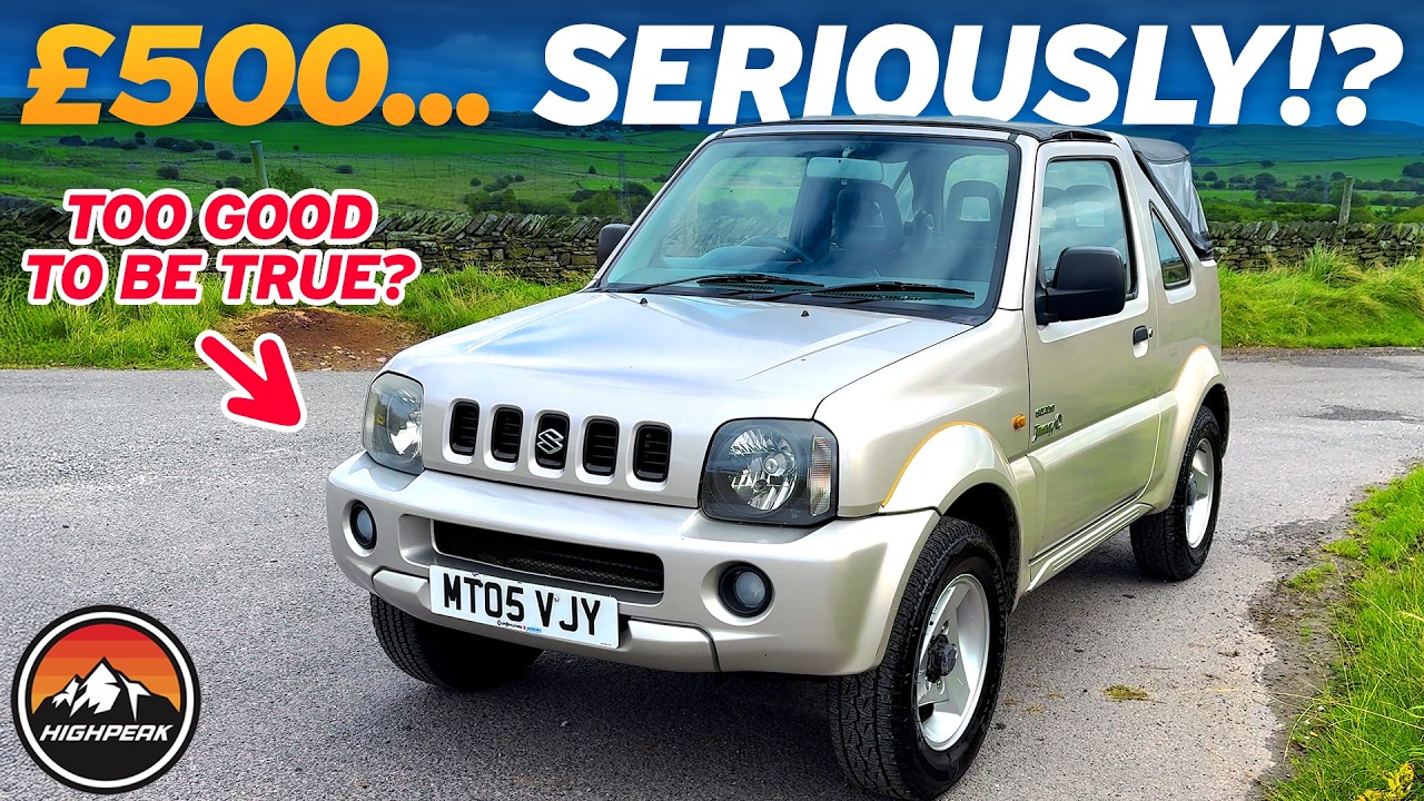 Я не ожидал, что этот Suzuki Jimny за 500 фунтов стерлингов окажется НАСТОЛЬКО хорош