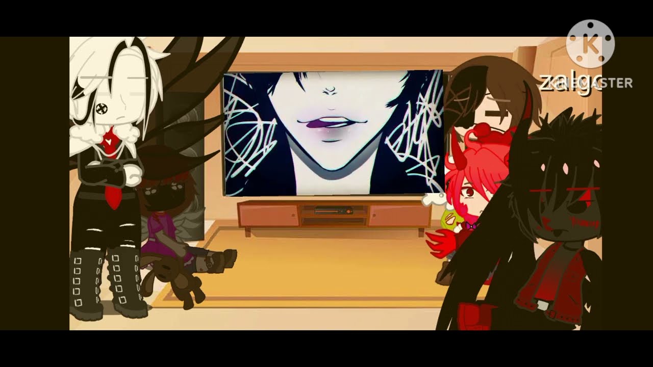 Creepypasta react to slender brothers