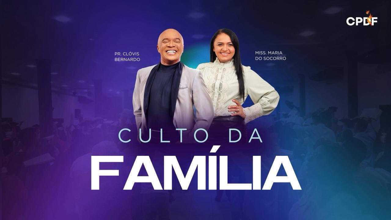 Culto da Família | Pr. Clóvis Bernardo 21/01/2025 #aTerraéFértil [Oficial]