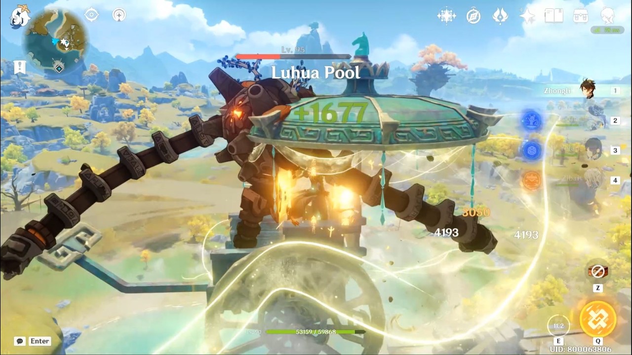 What Happens when you put a Ruin Guard on Zibai’s Chariot? | Genshin Impact