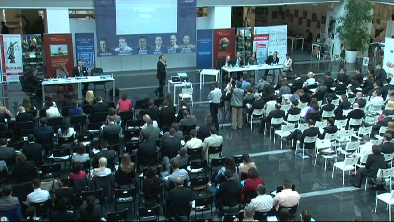 Andy Szekely in cadrul Brasov Business Days 2011.avi