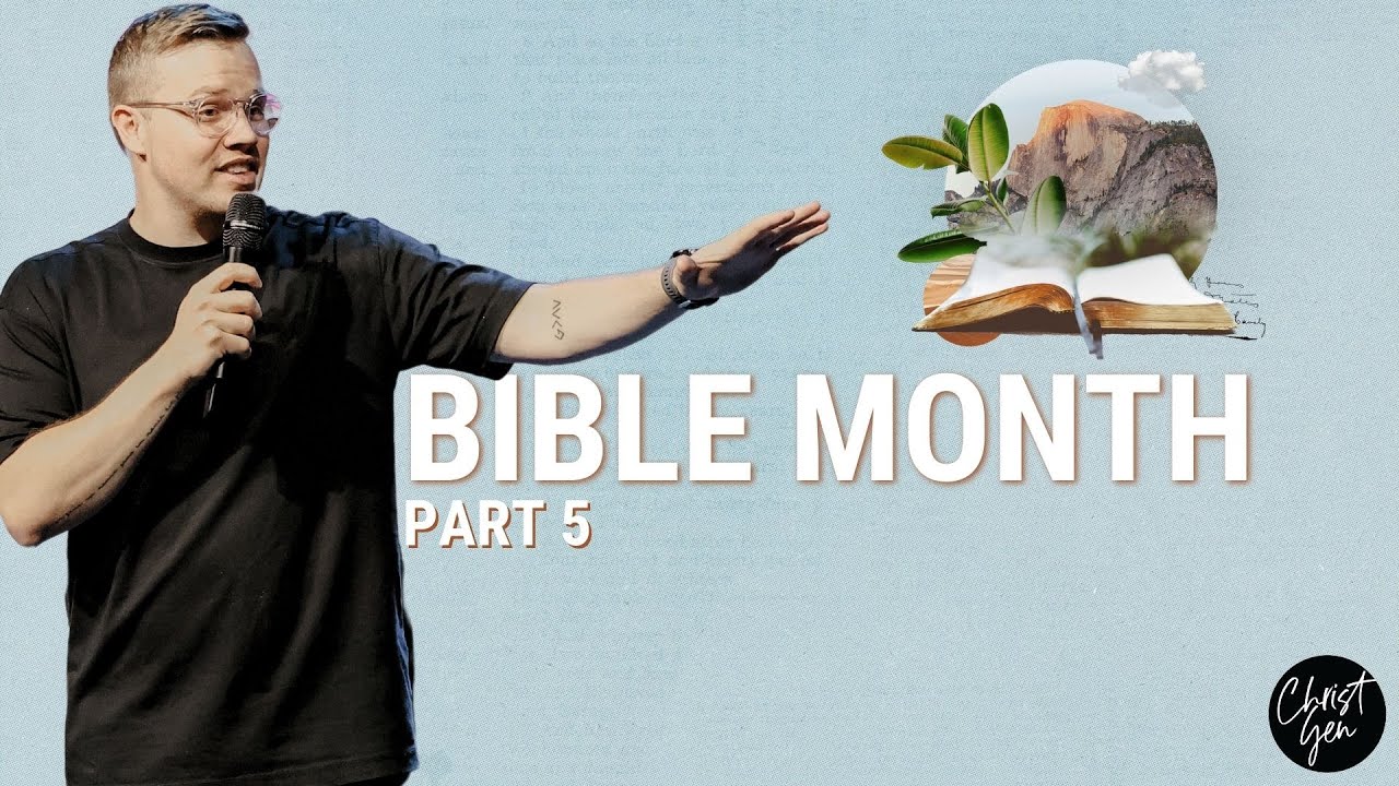 Bible Month (pt.5) - Wayne De Vos