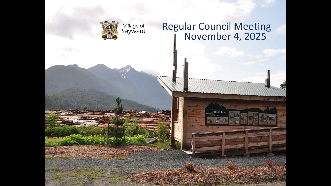 VIDEO Regular Council Meeting November 4, 2025
