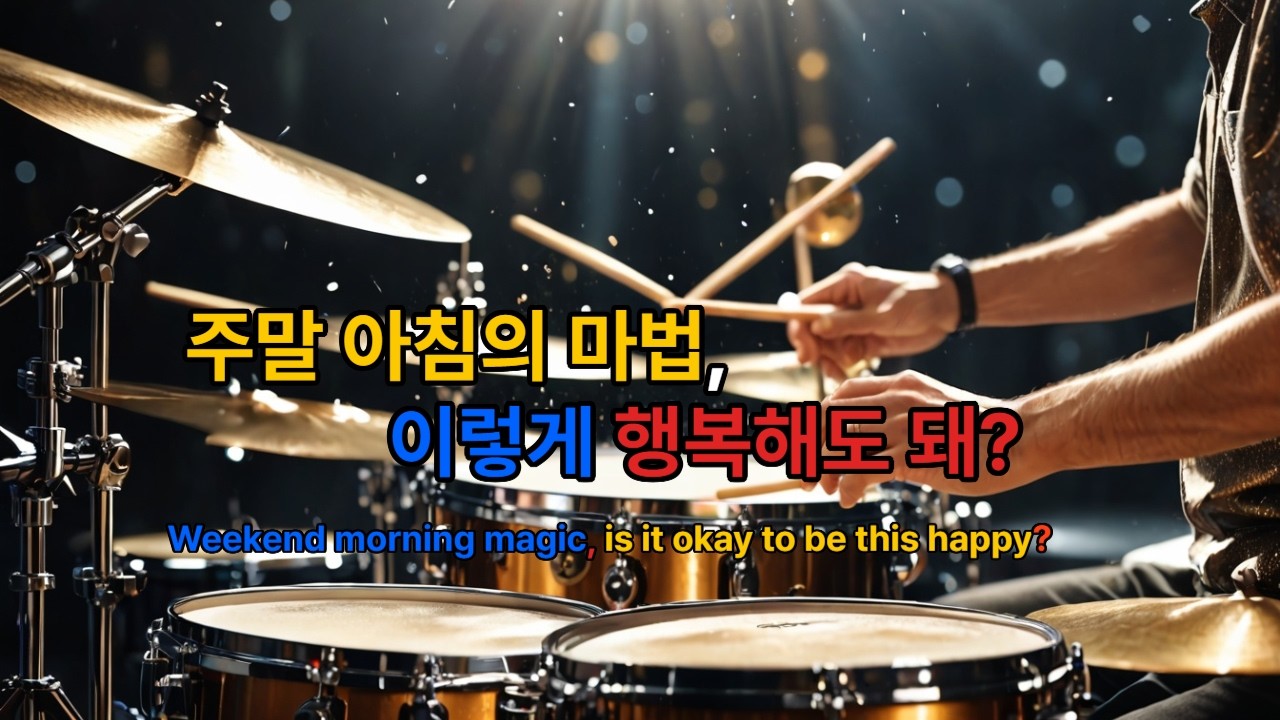 주말아침의 마법, 이렇게 행복해도돼?