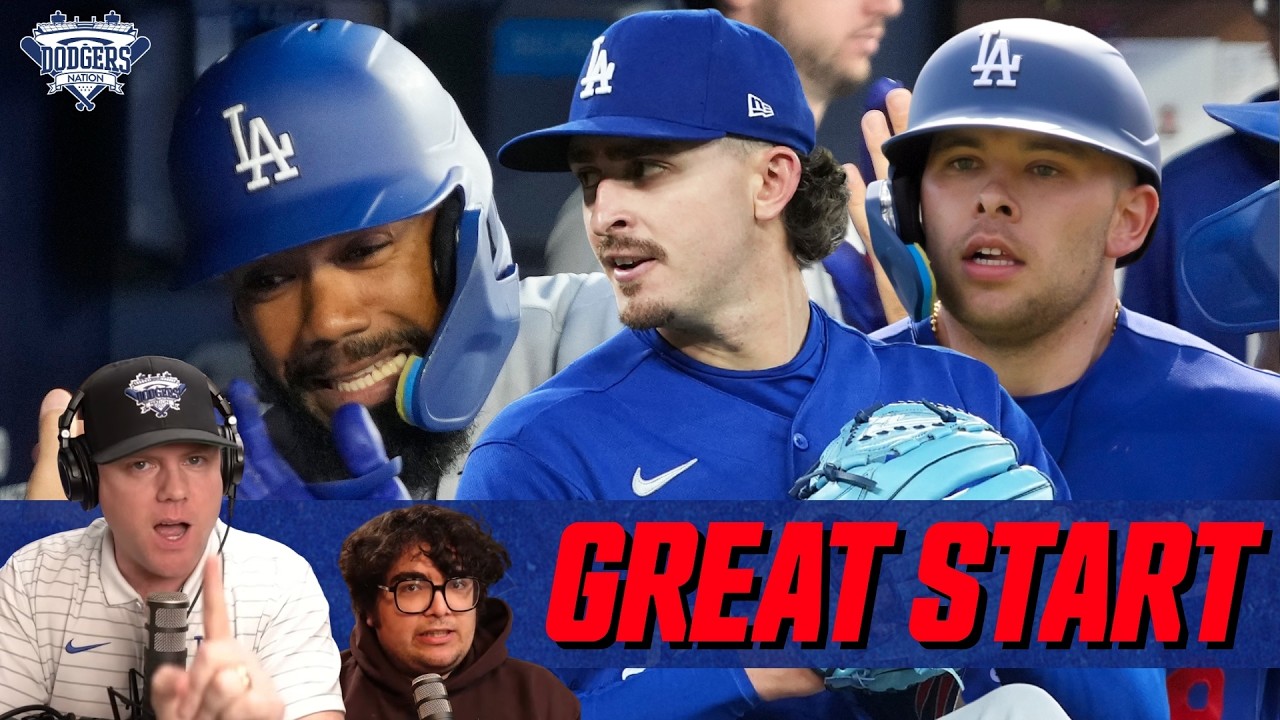 Dodgers Have a GOOD Problem, GOOD Injury News, Dodgers Troll Blue Jays, Dalton Rushing BREAKOUT!