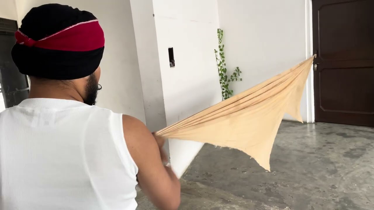 Pagg di pooni di video ❤️#sardar #turban #sardarbande #turbantutorial #sundergillturbancoach 