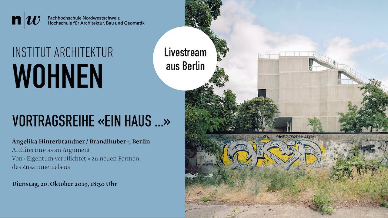 Architekturvortrag Angelika Hinterbrandner