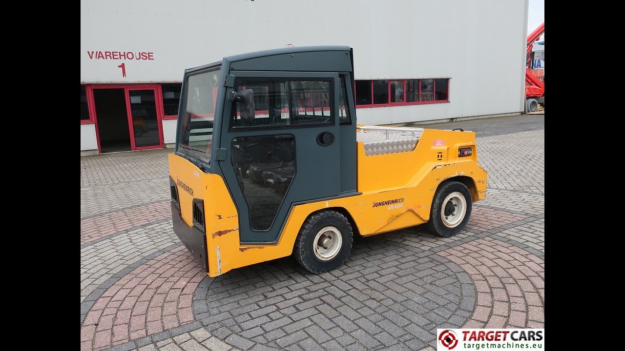 778885 JUNGHEINRICH EZS 6250 TOW TRUCK ELECTRIC TRACTOR 80V 25000KG CAPACITY 2013