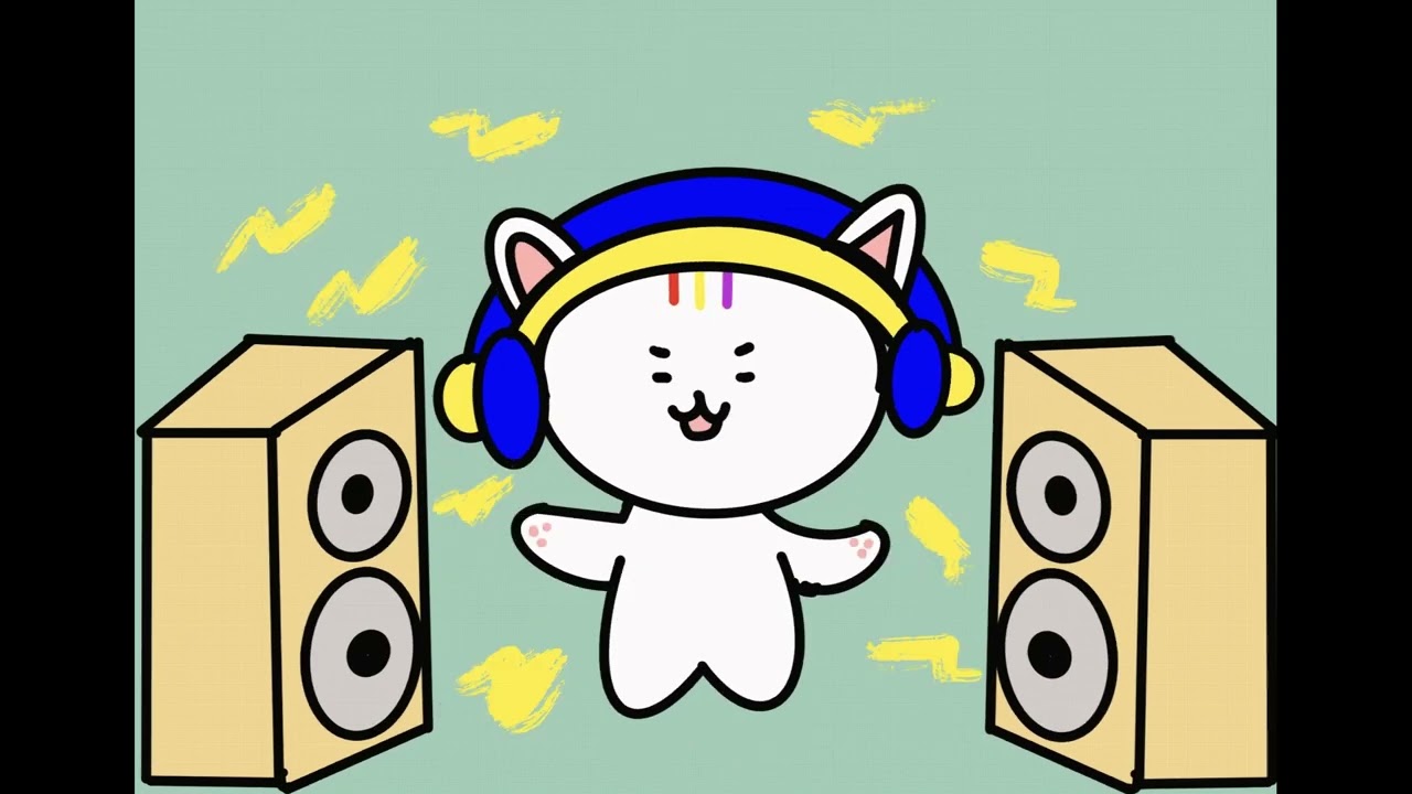 [EDM CAT Music] EDM, 나는 고양이, I'm a cat, AI EDM