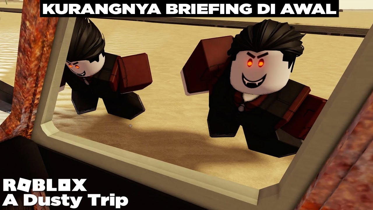 Mobil Kebalik, Di Serang Vampire, Kelaperan, Temen Gblk 🤬🤬 Lengkap Dah👍👍 Roblox A Dusty Trip