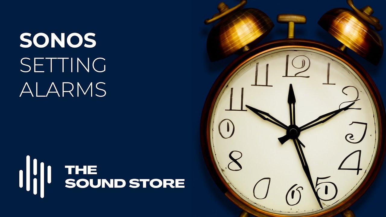 SONOS APP S2 (2024) SETTING ALARMS