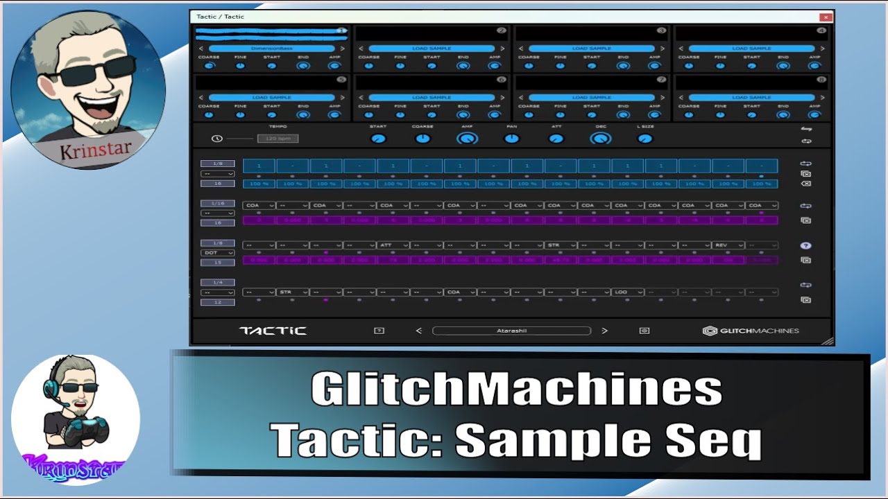 GlitchMachines: Tactic, A sample sequencer with FX!