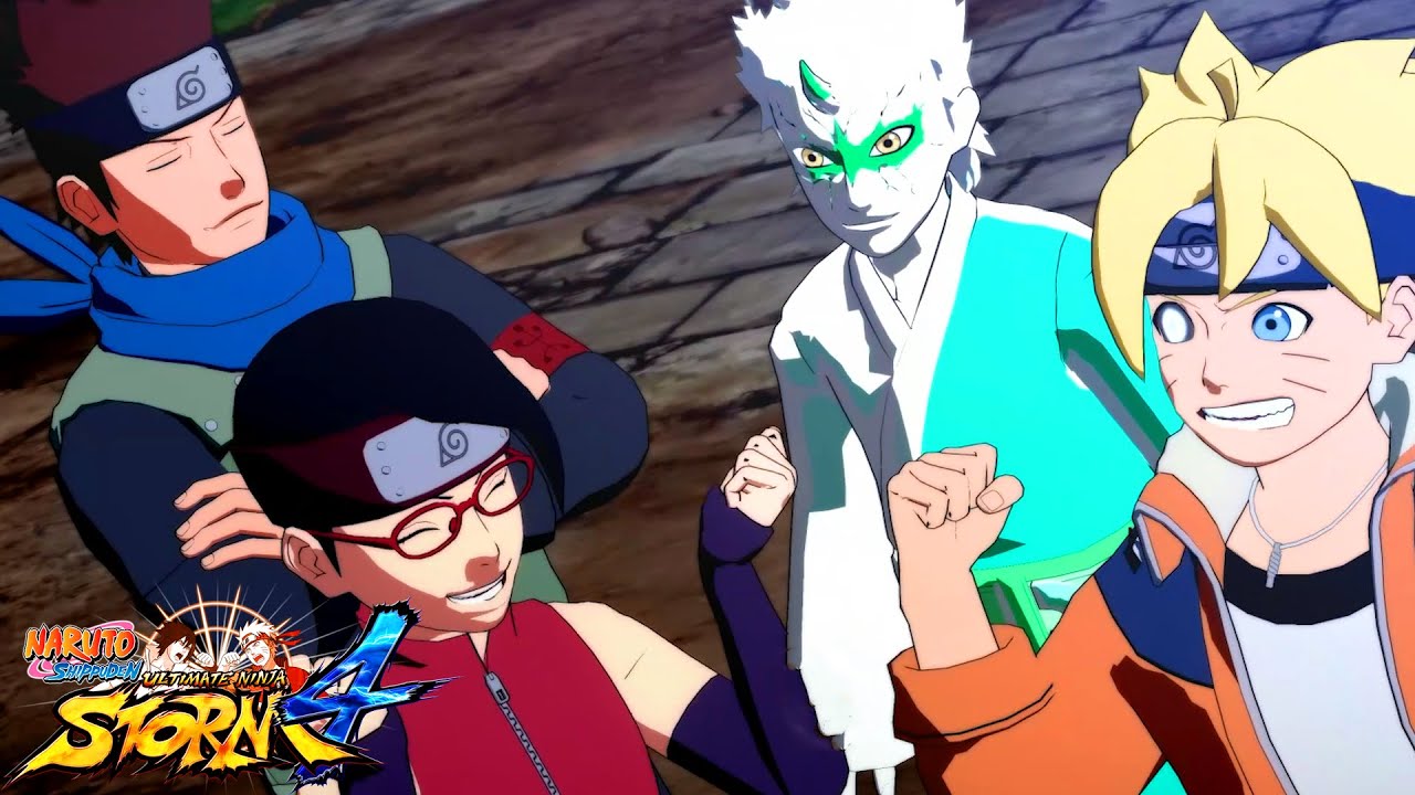 CETTE VIDÉO N'A AUCUN SENS !! (y a des trucs de fou ) - Naruto Storm 4 modé