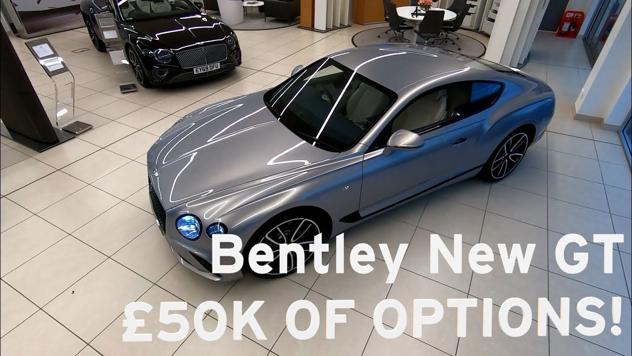 Bentley New Continental GT (Extreme Silver) with £50000 of options!