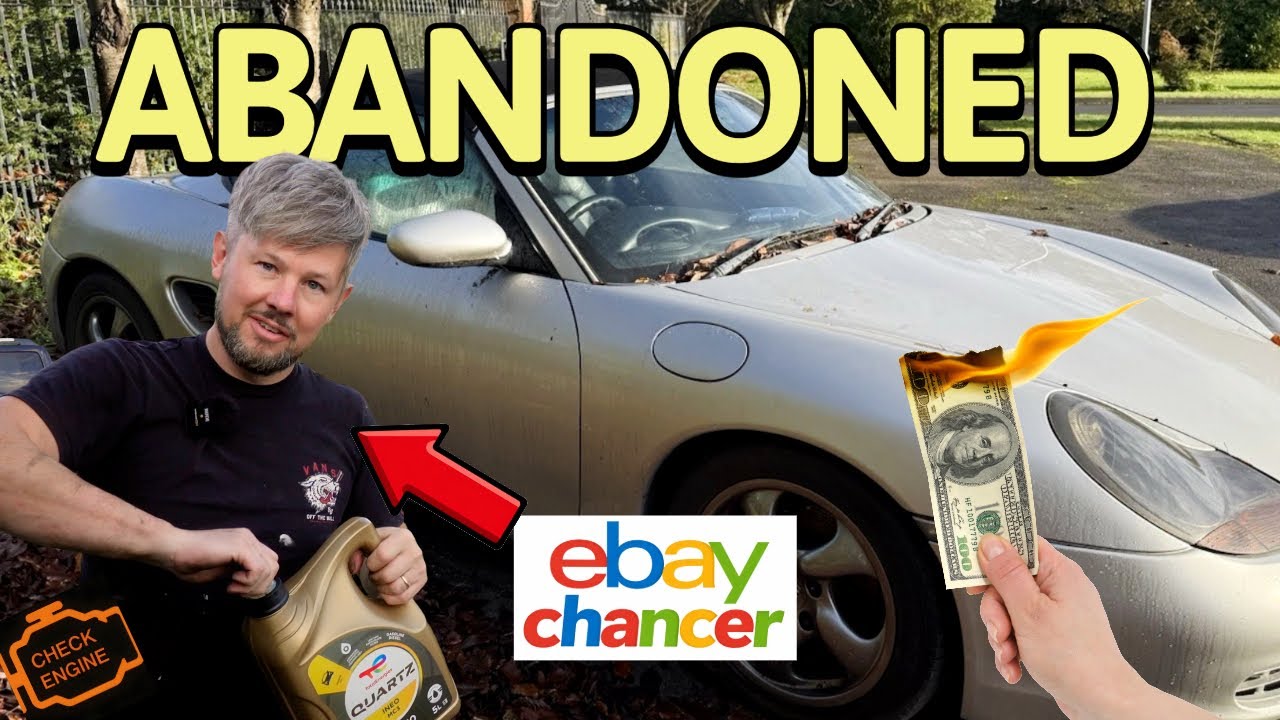 Попытка починить брошенный Porsche, купленный дёшево на eBay — Спасение Boxster 986 S, часть 2.
