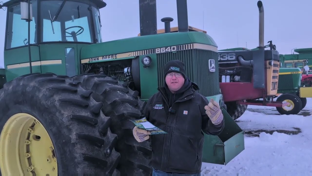   Frost bite and farm equipment! Come with me to look at all the consignment sale awesomeness!