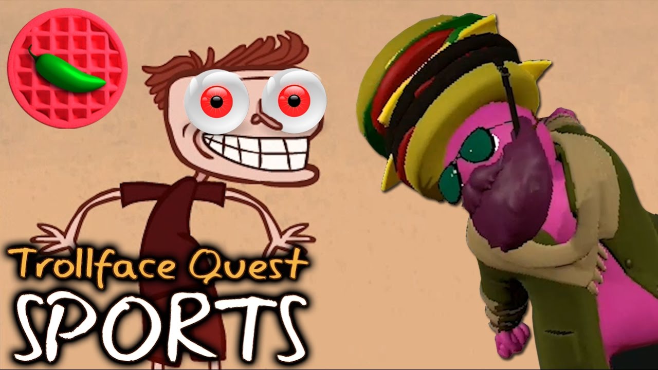 TROLLING AND BEASTING! -- Let's Play Trollface Quest 6 (Free Web Game)(Plus Gang Beasts!)