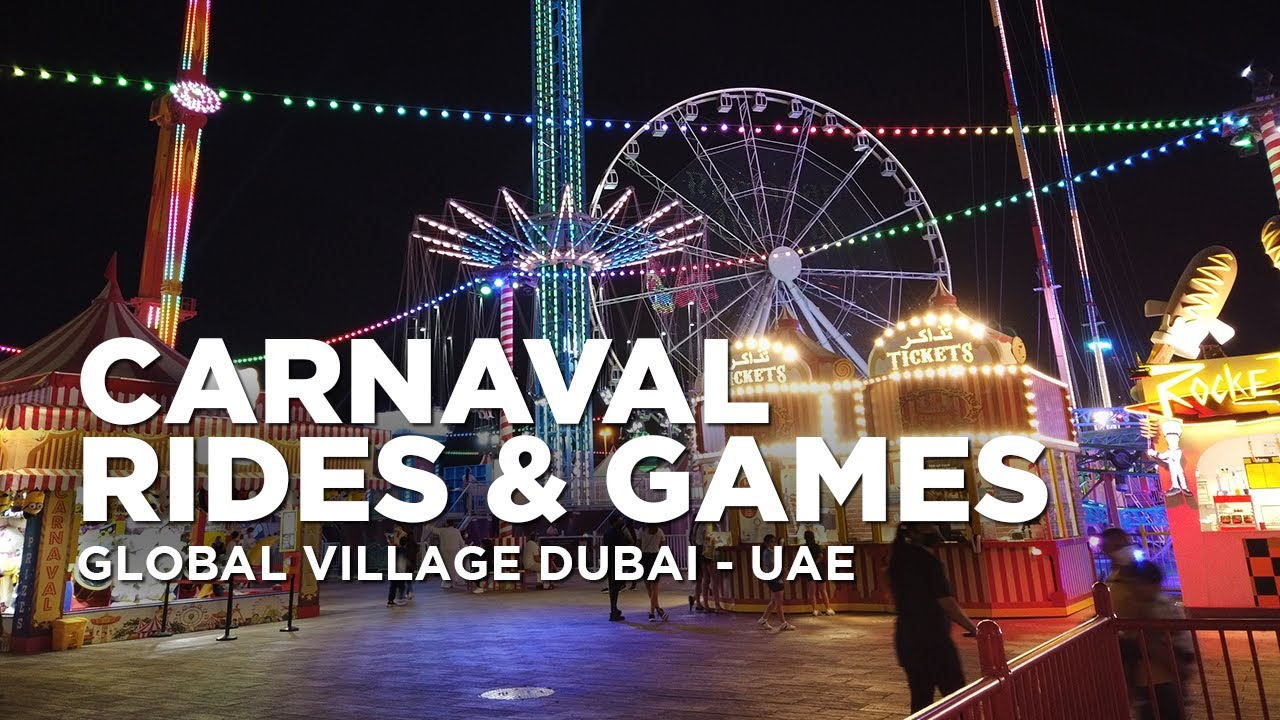 Carnaval Rides and Games in Global Village Dubai | Dubai City - UAE